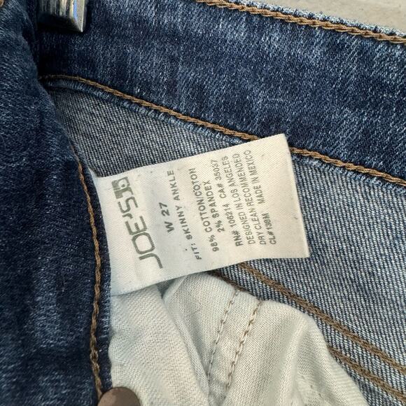 Joe's Jeans Skinny Ankle Distressed Beckett - Picture 4 of 7